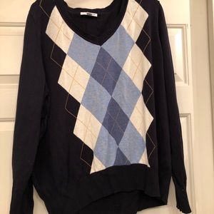St. Johns Bay Argyle Sweater